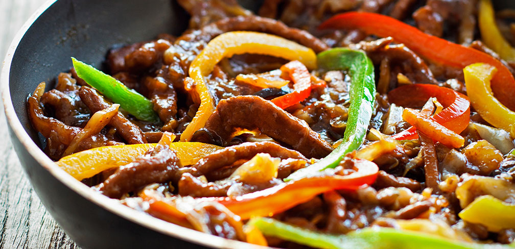 Red Curry Beef and Peppers