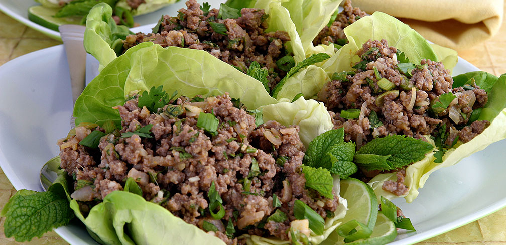Laab – Ground Beef Salad