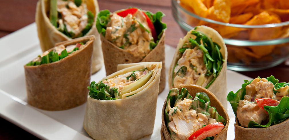 Curried Chicken Salad Wrap