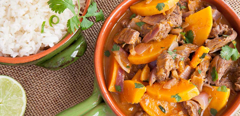 Thai Beef and Butternut Squash Curry