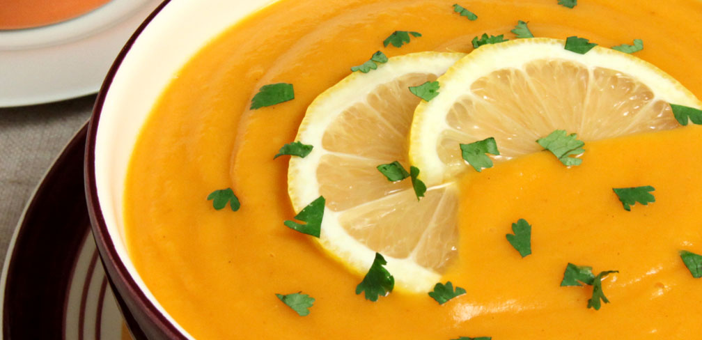 Yellow Curry Sweet Potato Soup