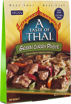 A Taste of Thai Green Curry Paste
