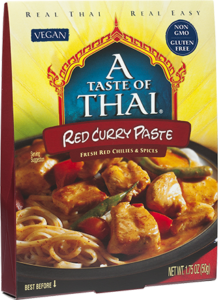 A Taste of Thai Red Curry Paste