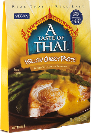 A Taste of Thai Yellow Curry Paste