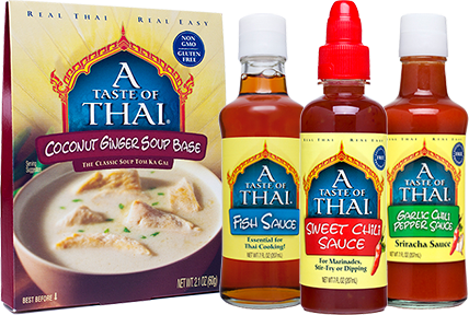 A Taste of Thai Soup & Sauce Items